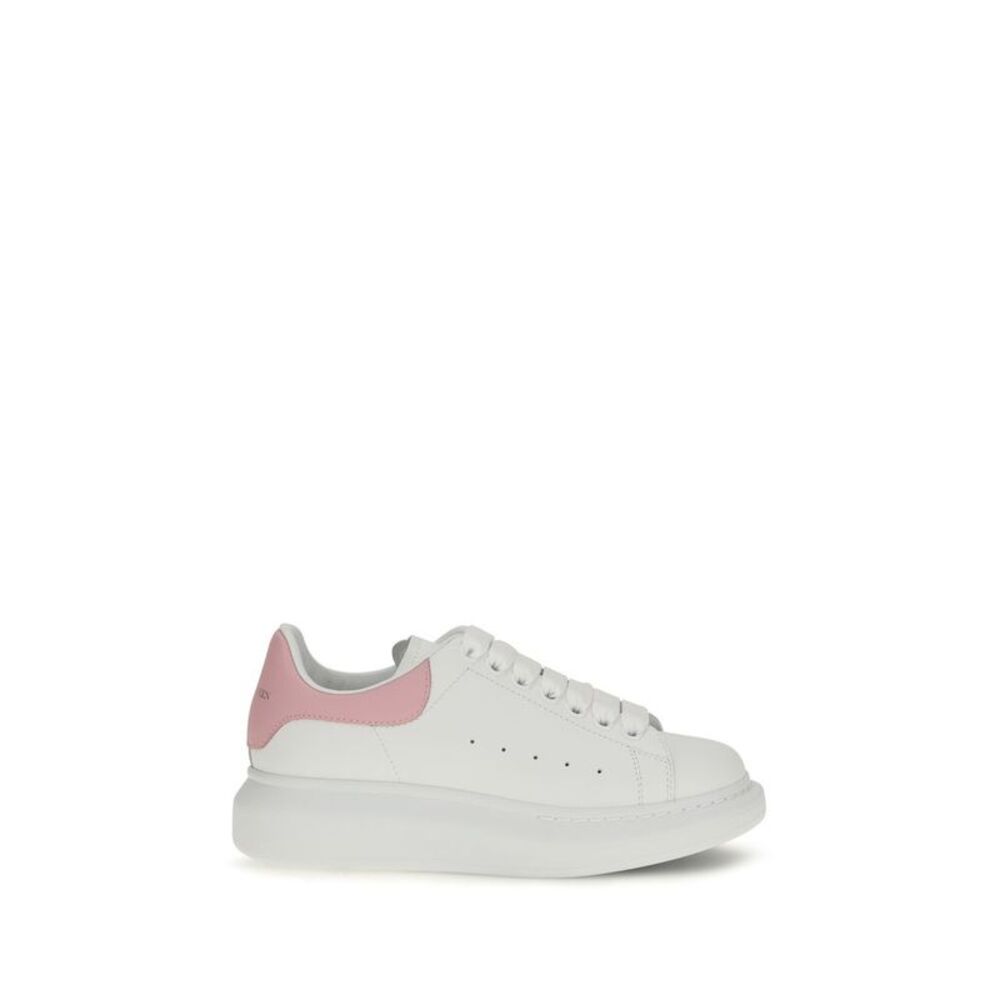Alexander McQueen White Calf Leather Bos Taurus Chunky Women's Sneakers